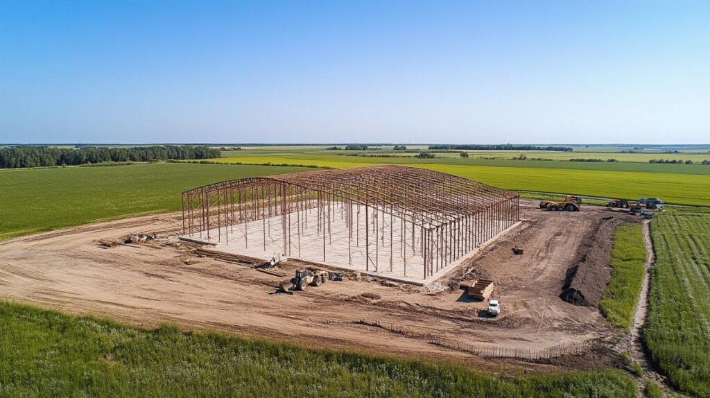 Optimiza el precio de construcción de hangar agrícola seleccionando las mejores puertas y ventanas