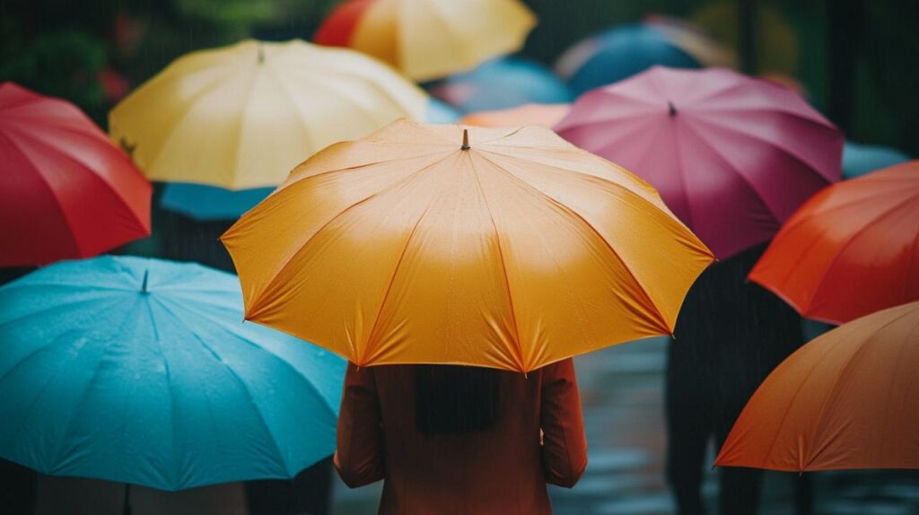 Cómo elegir paraguas compactos que reflejen tu estilo personal
