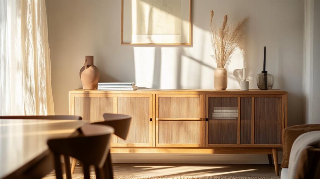 Consejos para elegir buffets y aparadores de madera maciza combinando funcionalidad y estética