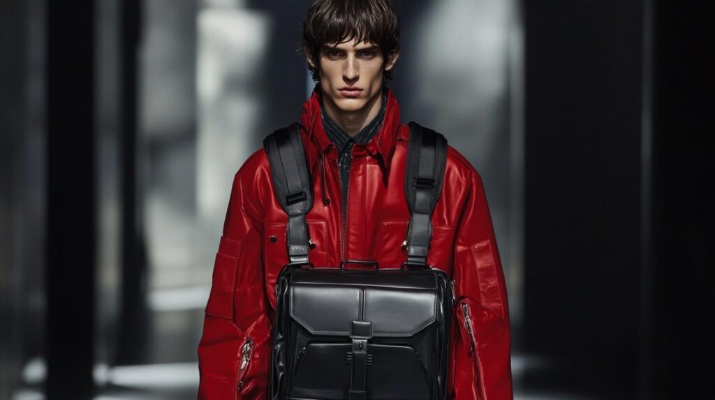 Descubre la icónica tradición y tecnología en las bolsas de hombre de Prada