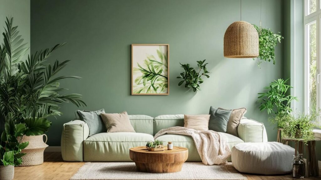 Cómo incorporar el verde salvia en la decoración de una vivienda para crear espacios serenos y naturales