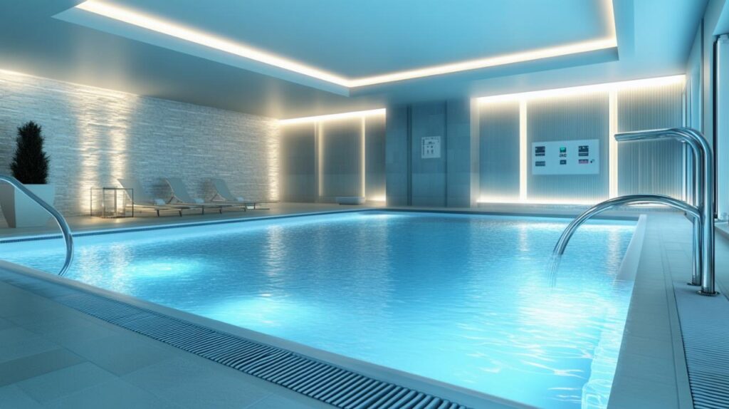 Descubre cómo optimizar la climatización en piscinas interiores para disfrutar todo el año